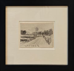"View At Hunts Point, Long Island Hunt Pt. S25.03" Oscar Bluemner, Modernism