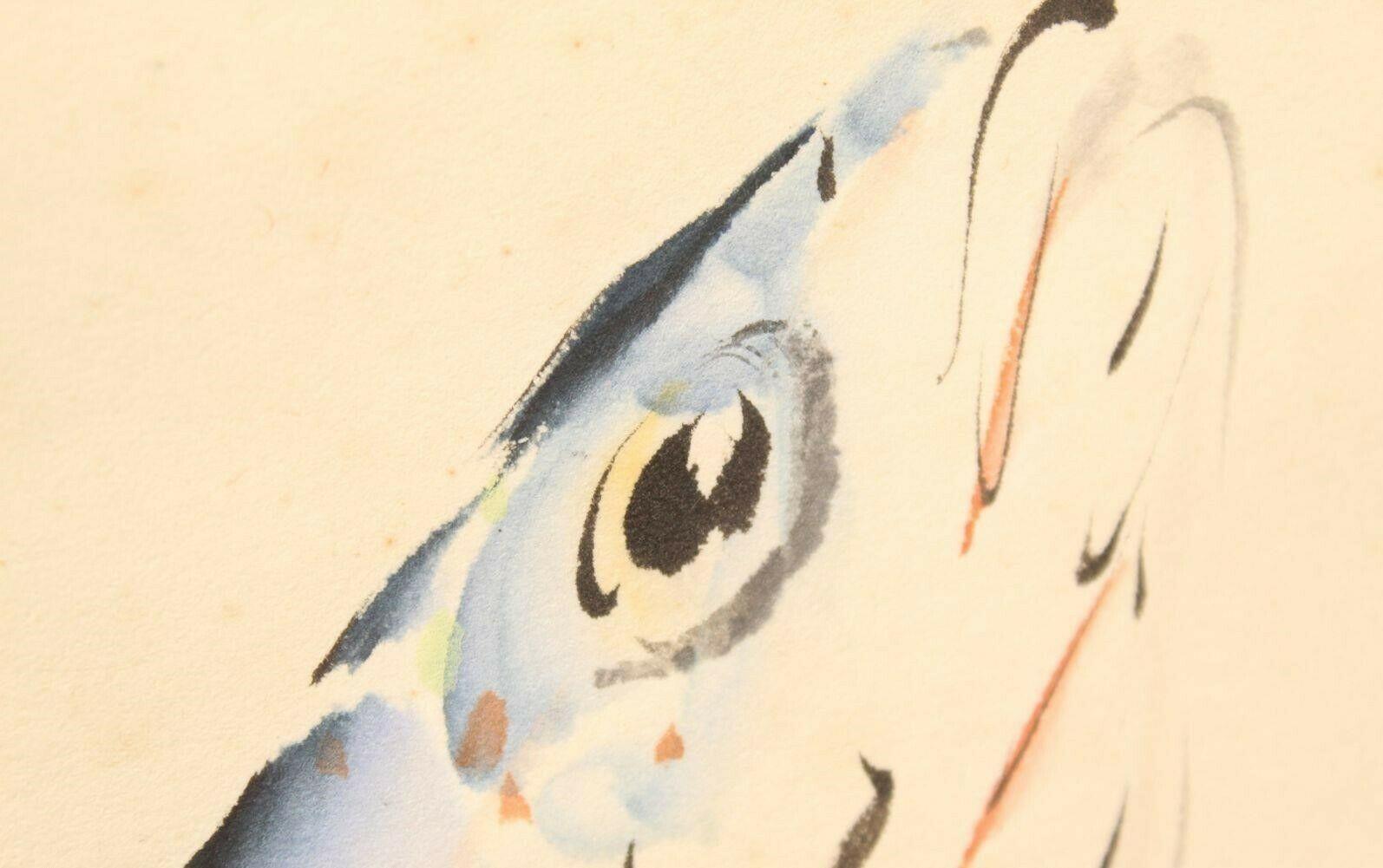 Chiura Obata (1885 - 1975)
Leaping Trout, 1930
Watercolor on paper
Sight 23 x 15 inches
Signed and stamped lower left

Provenance:
Private Collection, Massachusetts

Chiura Obata ranks among the most significant California-based artists and Japanese