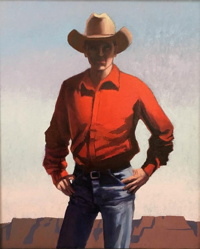 "Arizona Cowboy" - Painting by Gary Ernest Smith