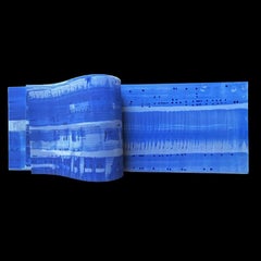 Blue Without Words - Unique Artist Book Inspired by Sound Art