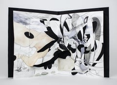 "Missing bodies missing faces", Painted Pop-up Portfolio