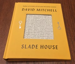 "Slade House", Artist Book - Altered-torn Found Book 