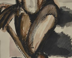 Luis Miguel Valdes, ¨Las piernas¨, 1999, œuvre sur papier, 13.8x11.8 in