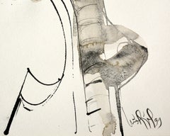 Luis Miguel Valdes, ¨Perfil-2¨, 1999, œuvre sur papier, 15.7x11.8 in