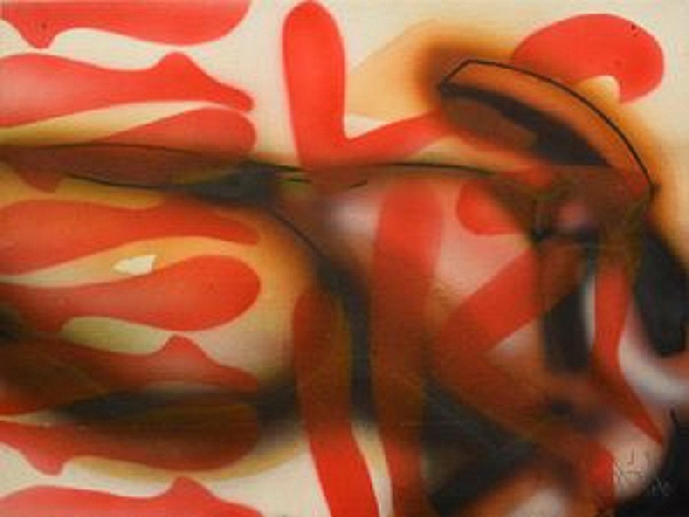Luis Miguel Valdes, ¨Patas¨, 2000, Work on paper, 11.8x15.7 in - Art by Luis Miguel Valdes 