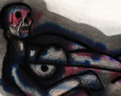 Luis Miguel Valdes, ¨Reclinada¨, 2006, Work on paper, 10.2x14.6 in