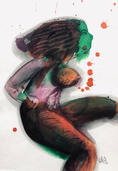Luis Miguel Valdes, ¨Gorda 5¨, 2007, Arbeit auf Papier, 21.5x15 in