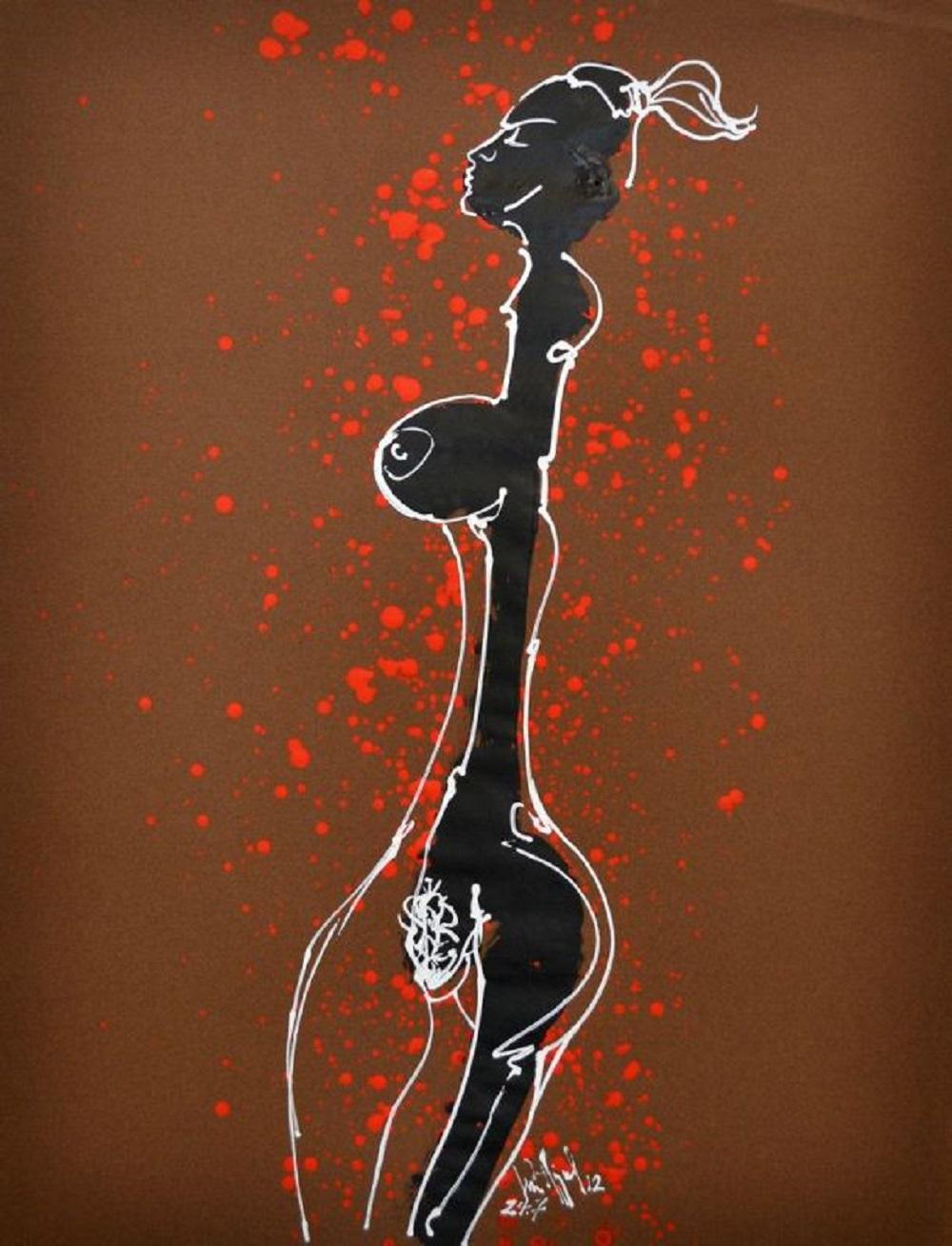 Luis Miguel Valdes, ¨Dibujos Encontrados III¨, 2012, Work on paper, 29.5x21.7 in