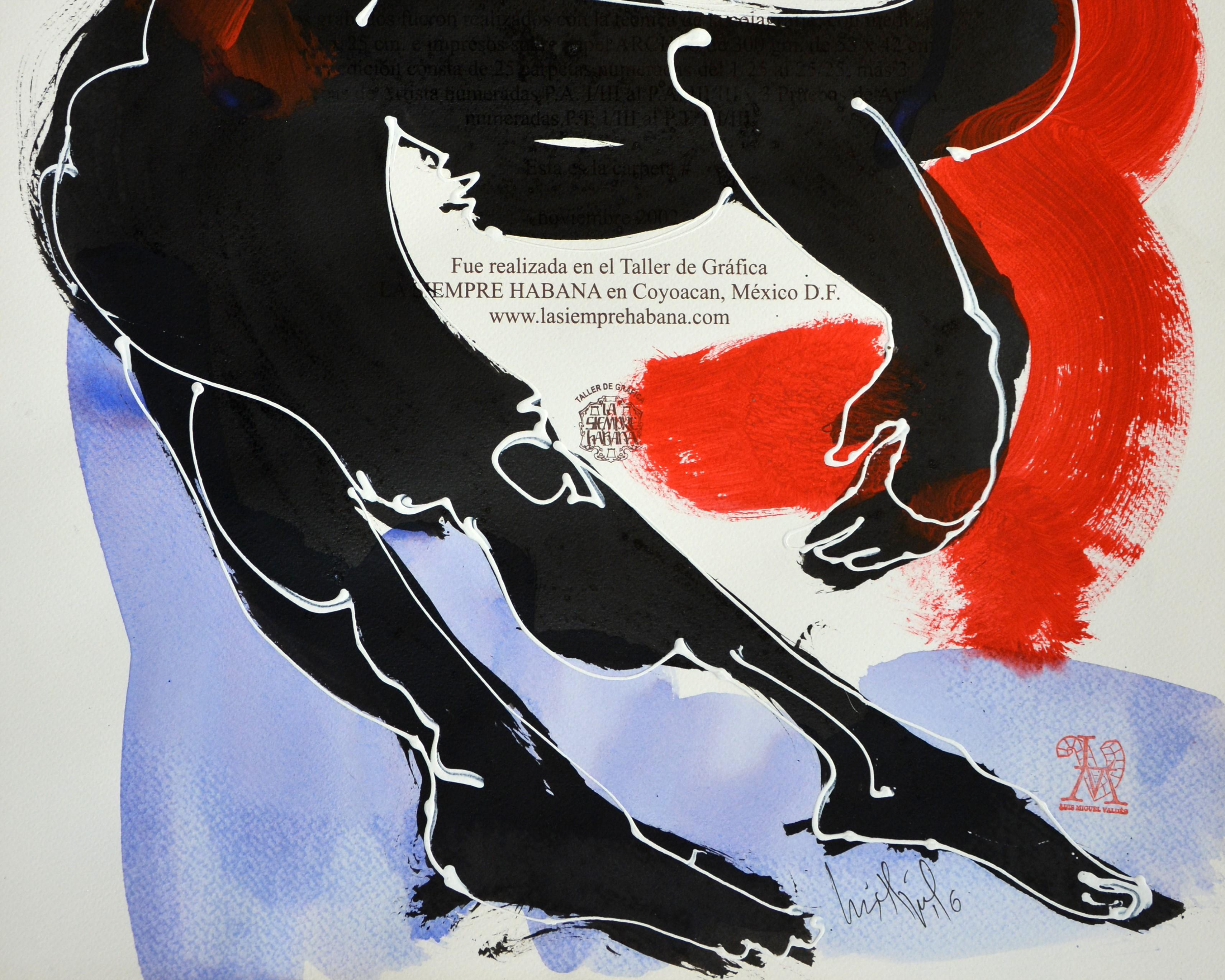 Luis Miguel Valdes, ¨Taller¨, 2016, Work on paper, 20.9x16.5 in - Contemporary Art by Luis Miguel Valdes 