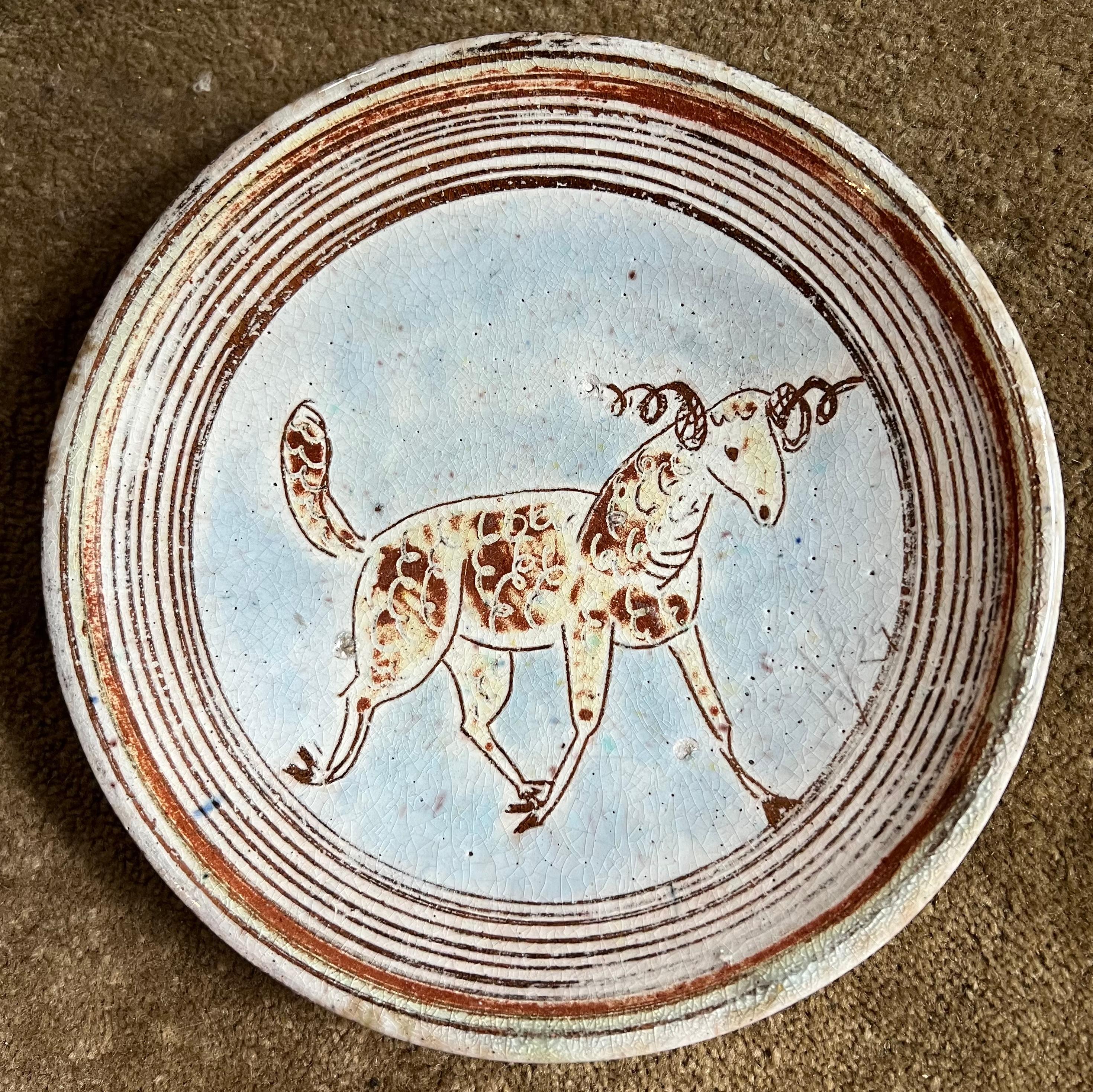 Plate with Ram (Untitled)