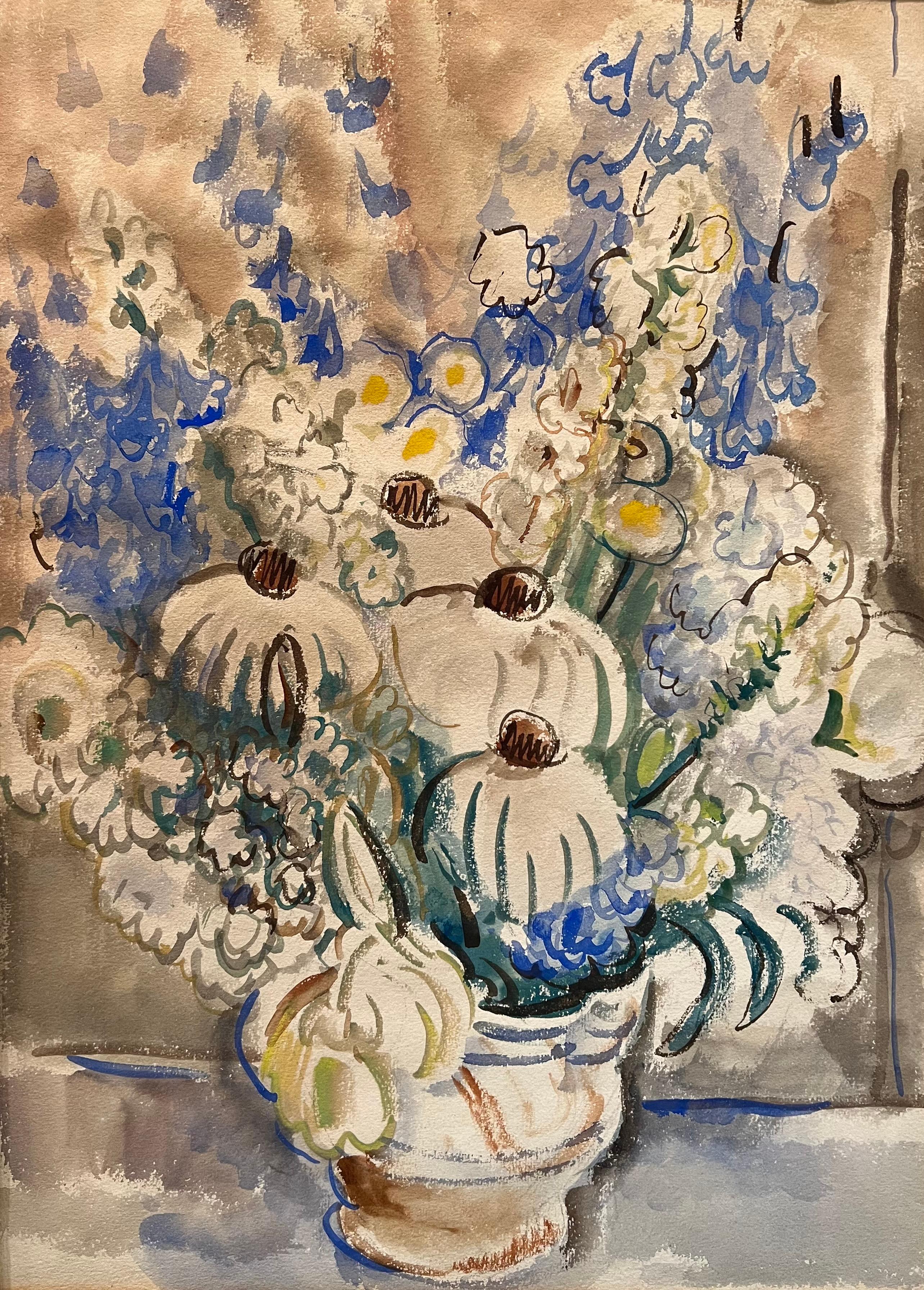 Edward Beatty Rowan Still-Life – Blumen-Stillleben