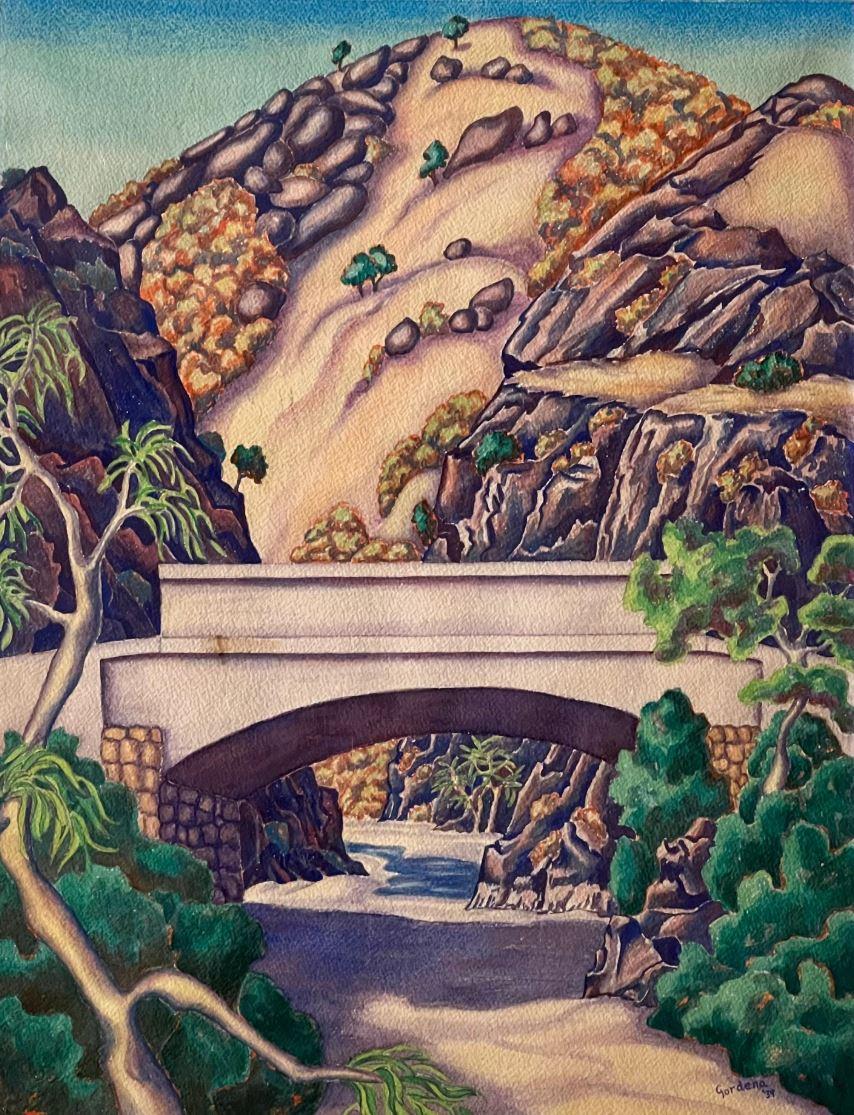 Canyon avec pont