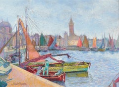 La Cale des Pêcheurs (Dunkerque) by H. Claude Pissarro