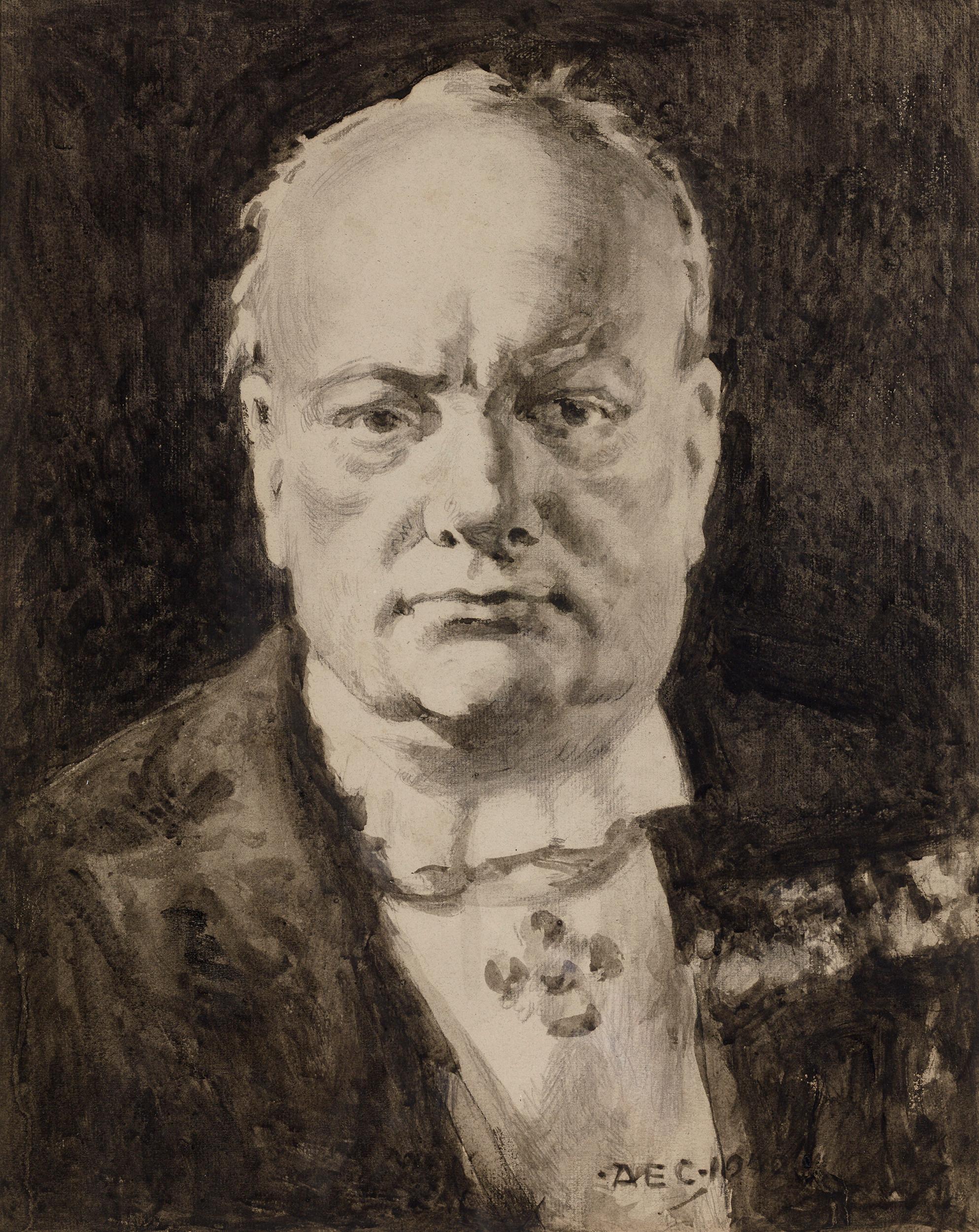 Winston Churchill Paintings 7 For Sale on 1stDibs winston churchill