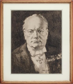 Portrait of Winston Churchill