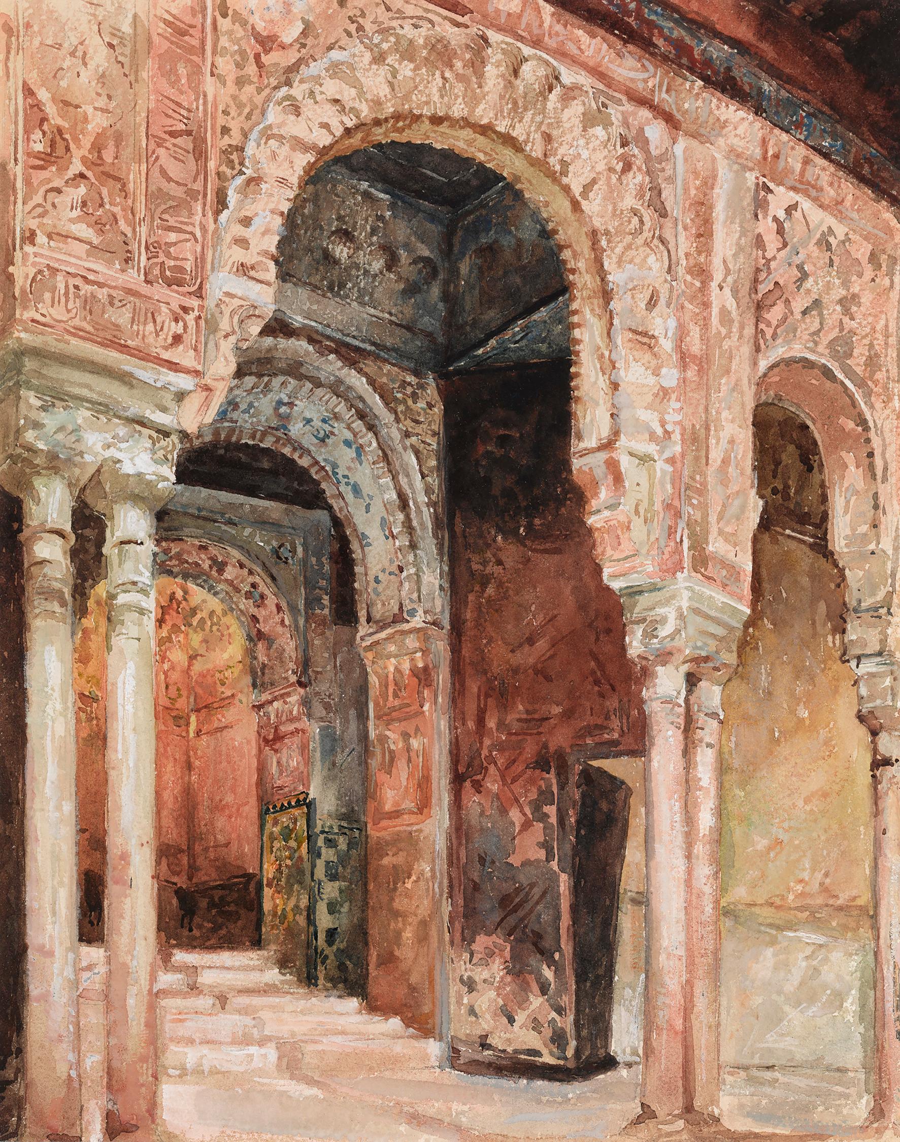 The Alhambra, Granada - Art by Louis Comfort Tiffany