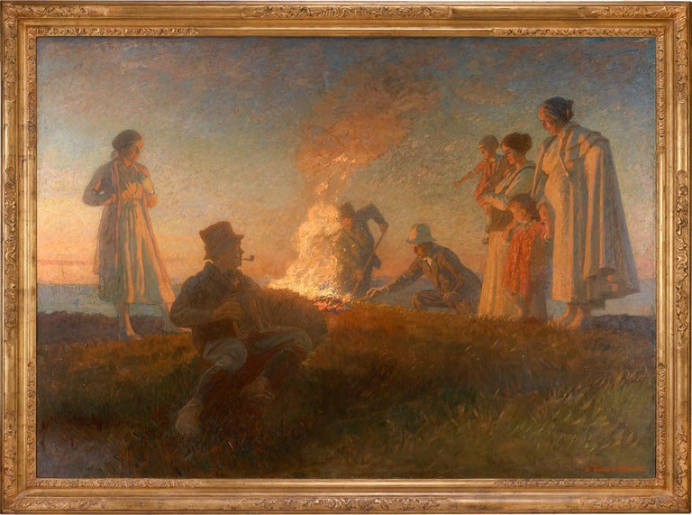 Laurits Tuxen - Summer Solstice For Sale at 1stDibs