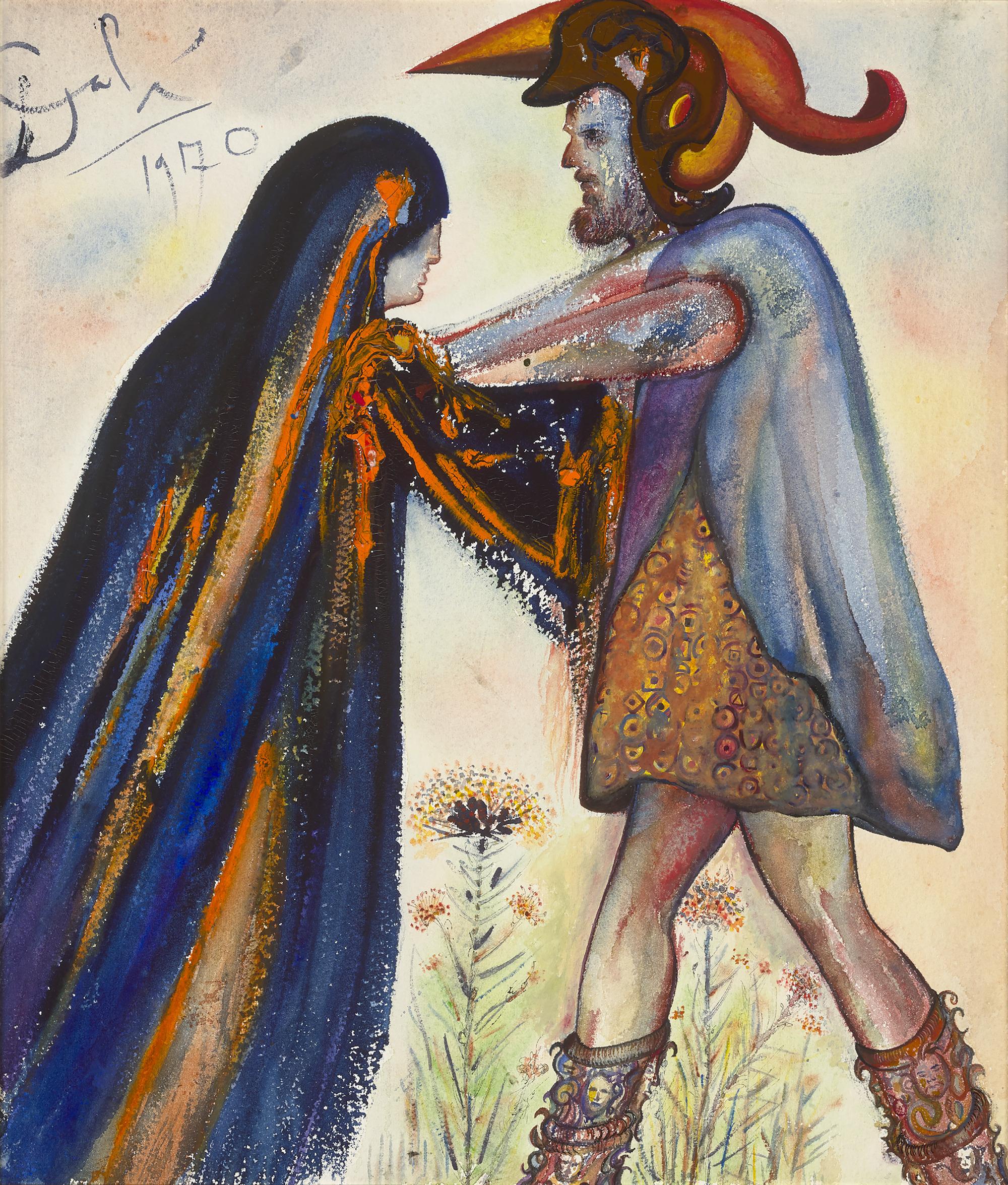 Salvador Dalí Figurative Art - Pénélope et Ulysse