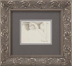 Woman Inside a Frame by Tamara De Lempicka