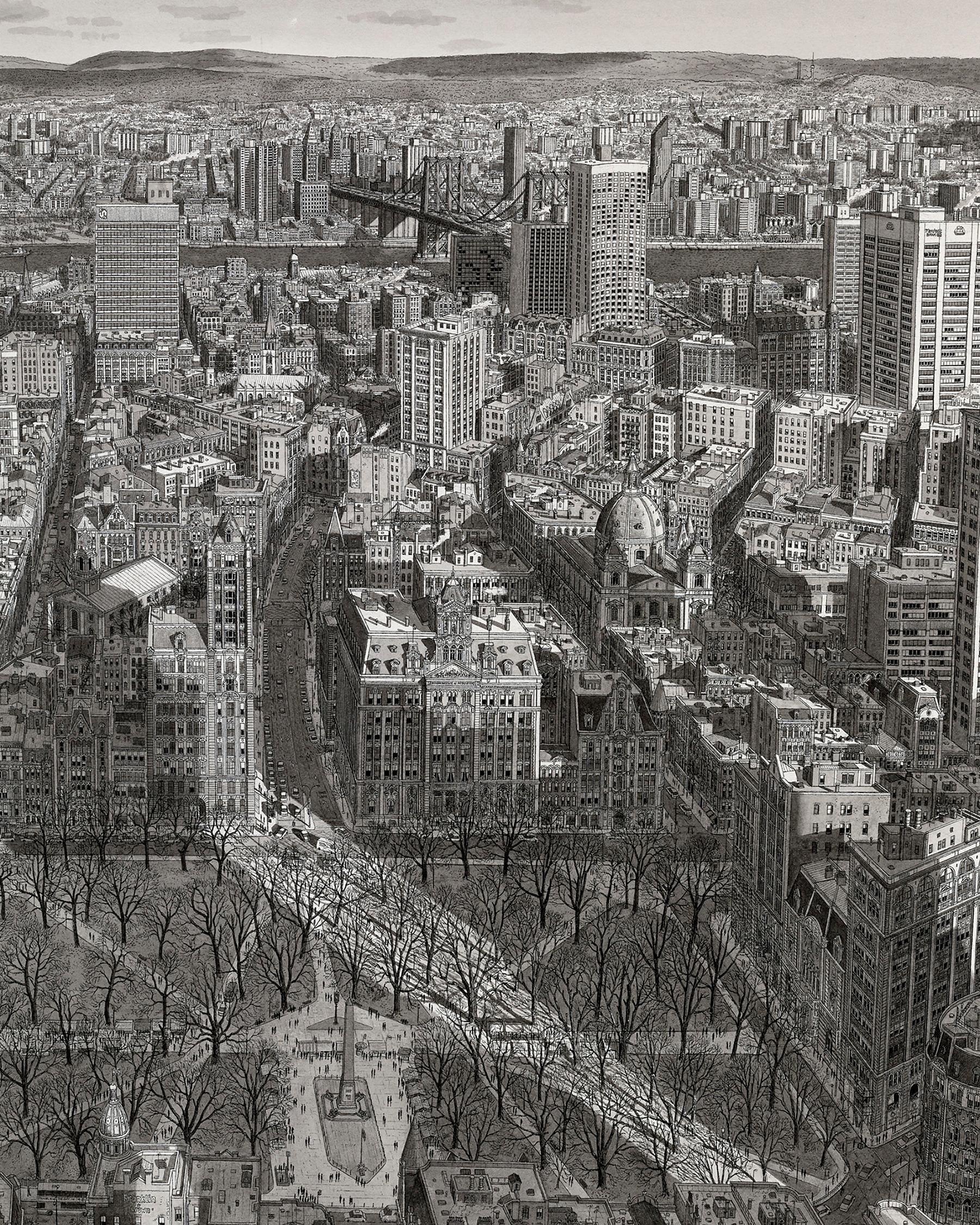 A. Winter Shadows, New York di Stefan Bleekrode in vendita 2