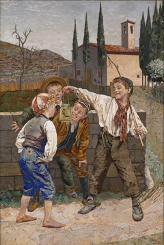 Plaque Pietre Dure de Giovanni Montelatici