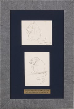 Caricatures Of Queen Victoria And Edward VII By Sir Leslie Matthew Ward (Spy)