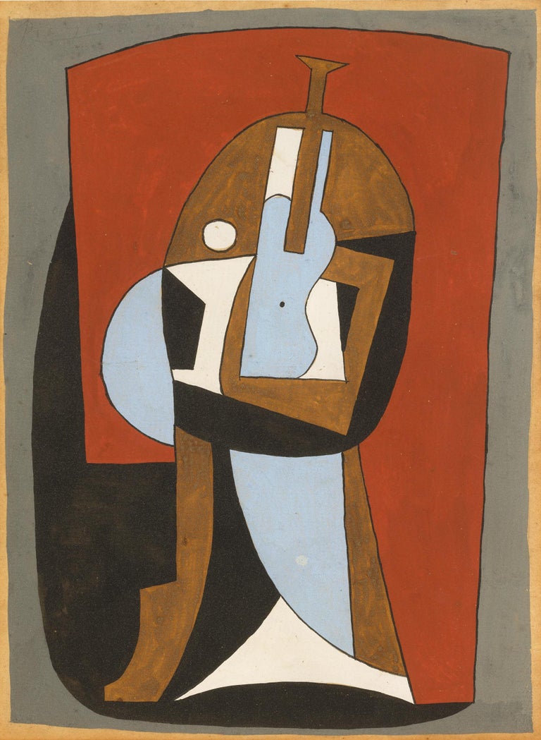 <i>Guitare sur un guéridon</i>, 1920, by Pablo Picasso, offered by M.S. Rau