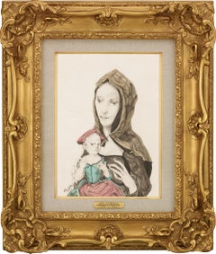 Portrait of a Mother and Child by Tsuguharu Foujita