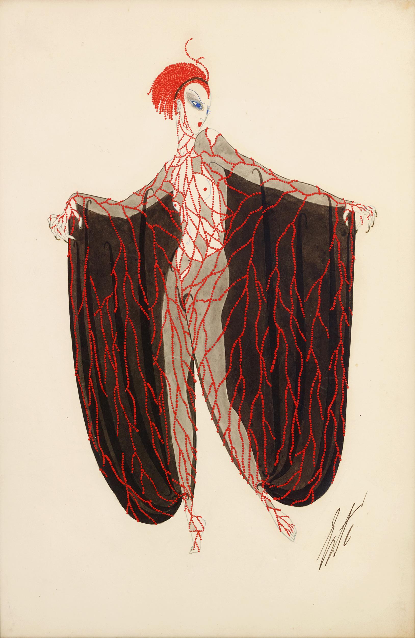 La Dionée Dite Gobe-Mouches di Erté - Art di Erte - Romain de Tirtoff