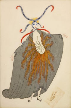 L'Aurore boréale by Erté