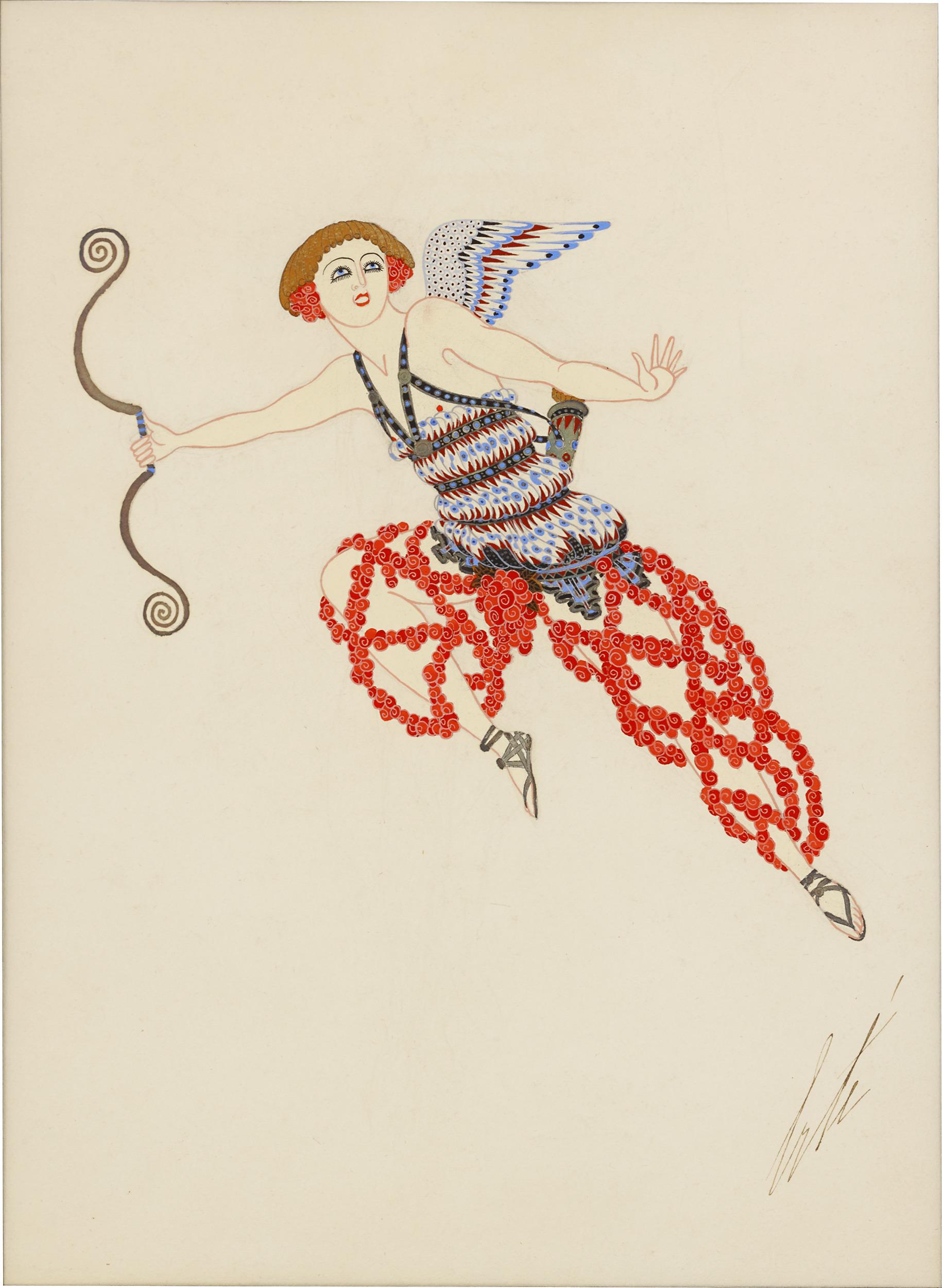 Erté (Romain de Tirtoff)
1892-1990  Russisch-Französisch
Eros

Signiert 