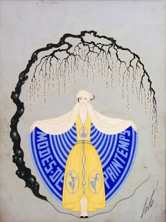 Vintage Modes de Printemps by Erté