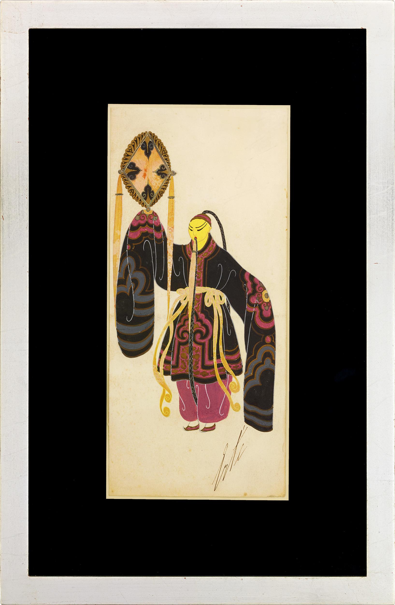 Erté (Romain de Tirtoff)
1892-1990 | Russian-French

Petit Chinois

Signed “Erté”(lower right)
Inscribed 