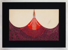 Conte Hindou En Blanc By Erté