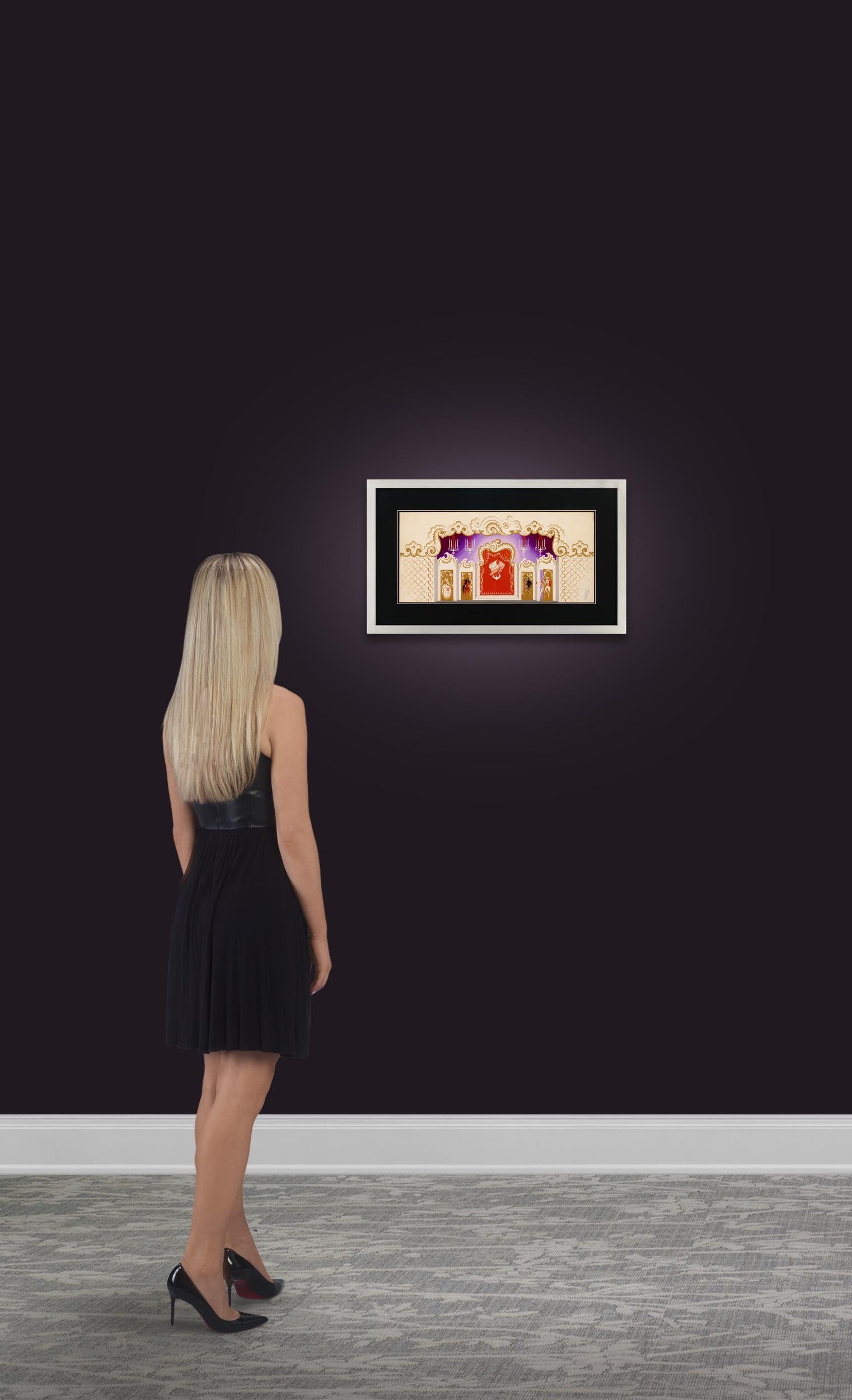Etude De Décor, Don Pasquale By Erté 1