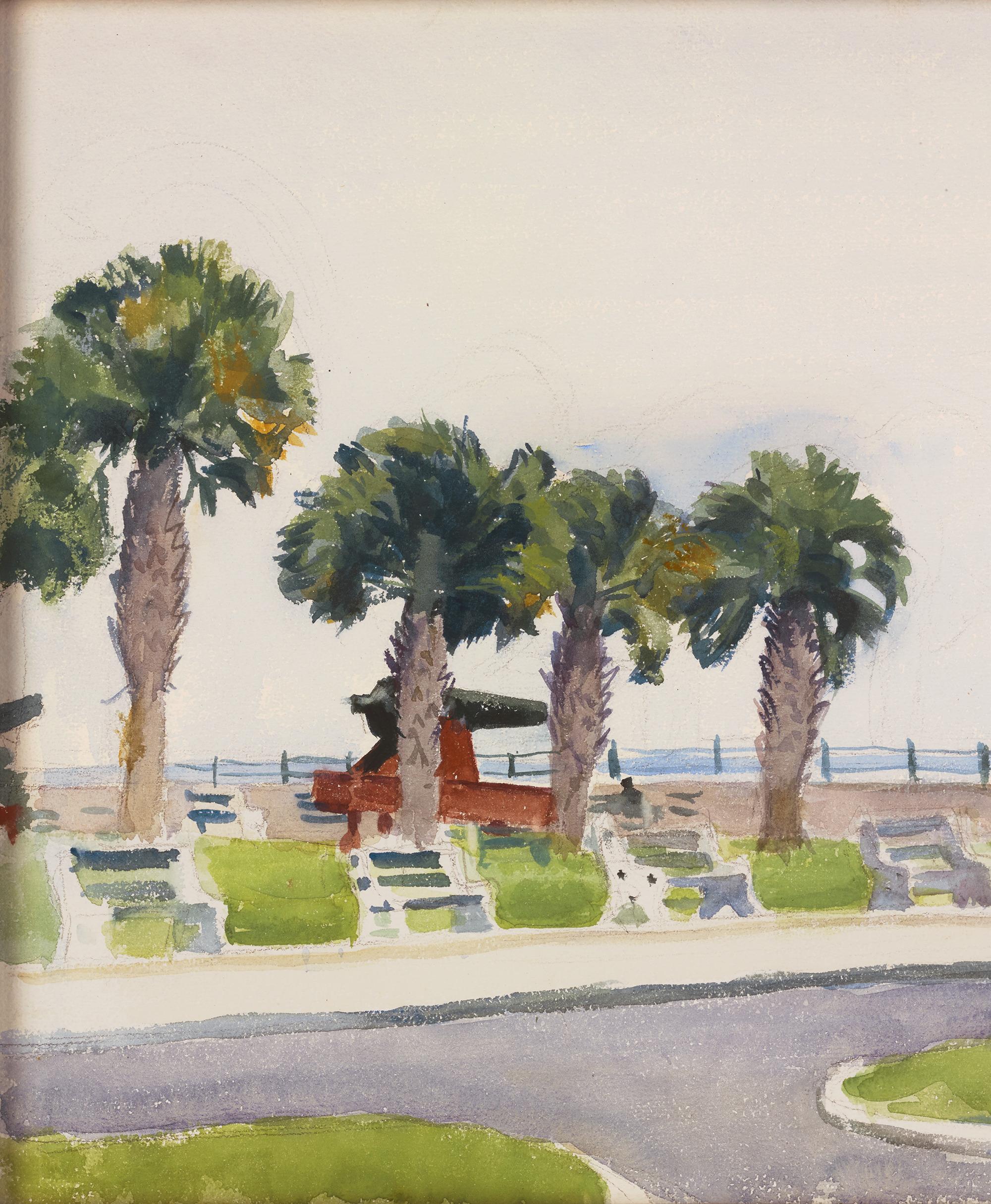 The Battery, Charleston, South Carolina By Edward Hopper 2