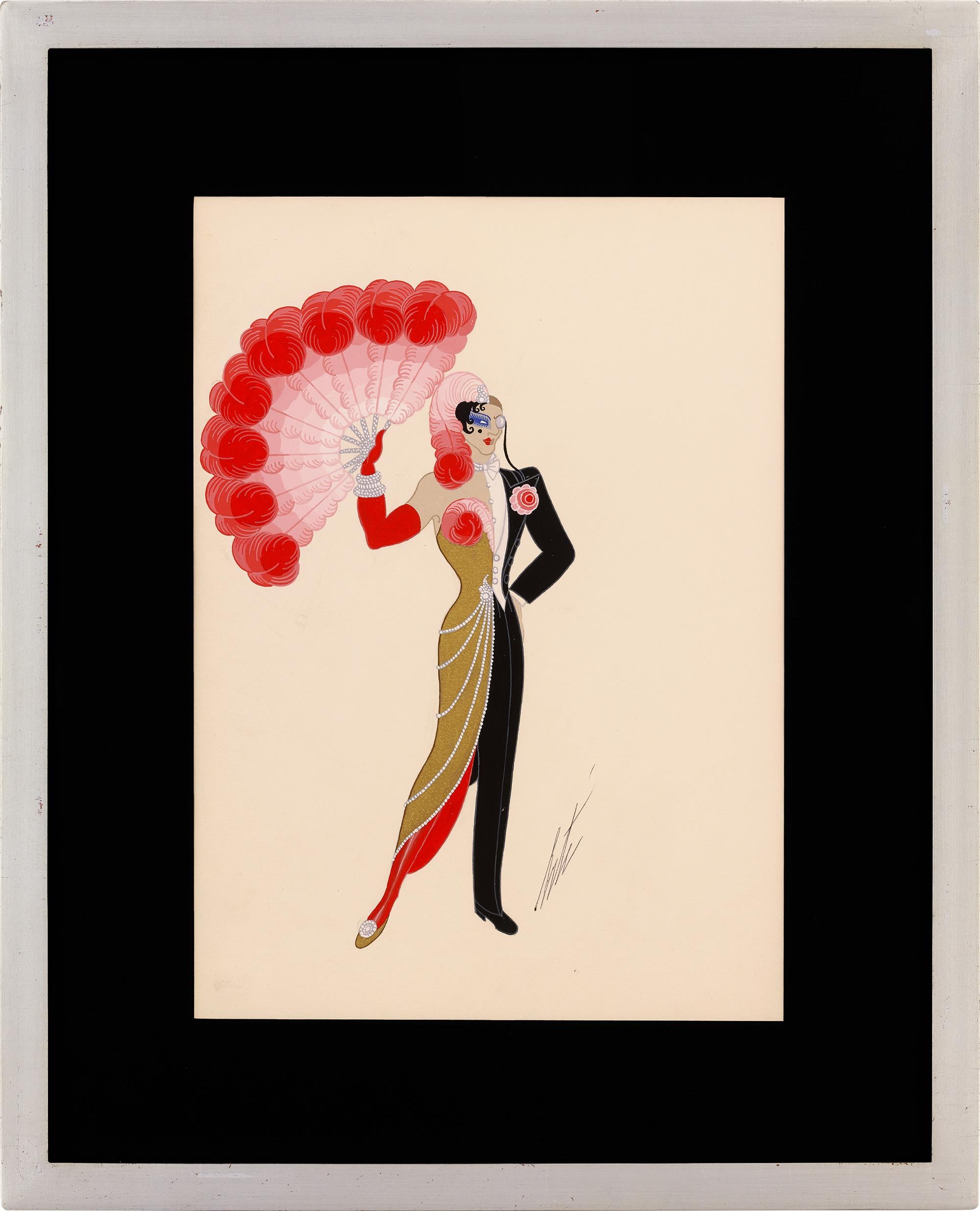 Les Travestis By Erté - Art by Erte - Romain de Tirtoff