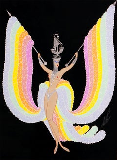 Les Filles Final By Erté