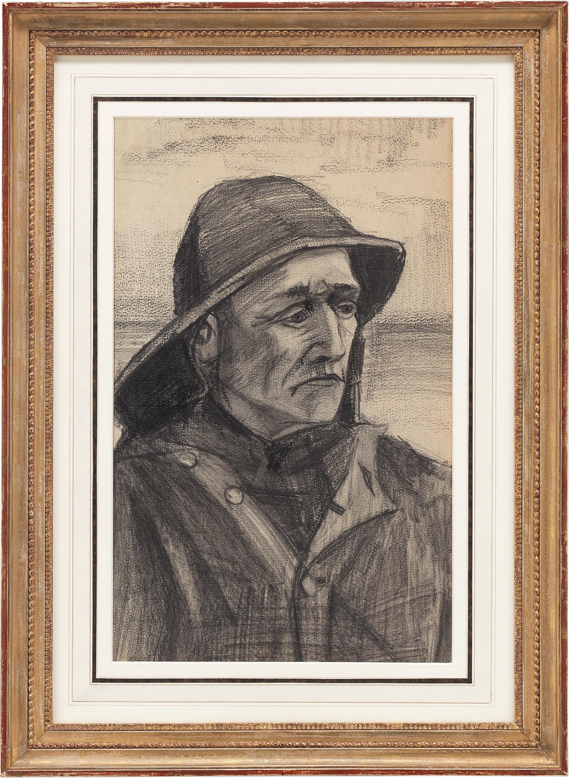 Tête d'un pêcheur par Vincent Van Gogh - Art de Vincent van Gogh