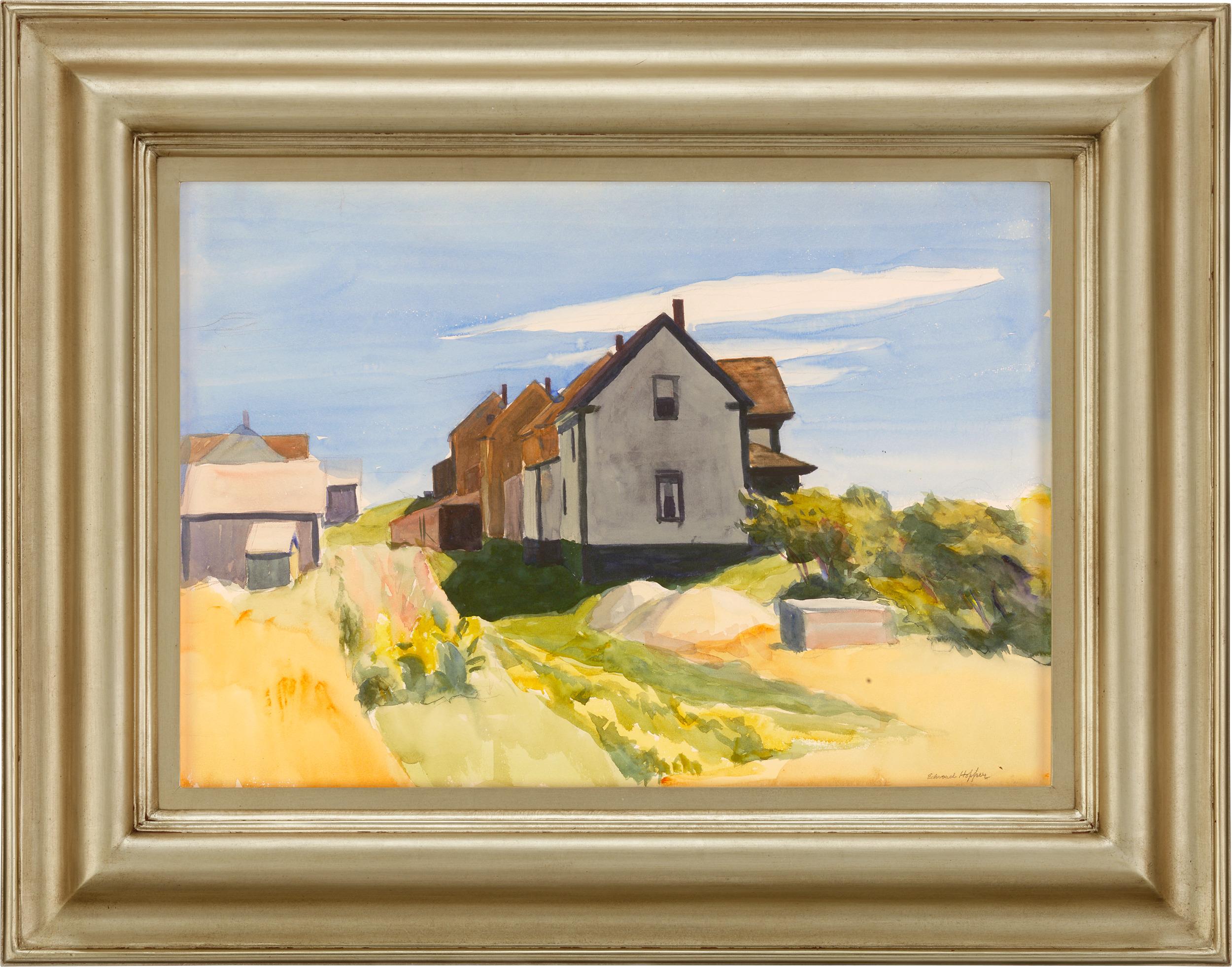Group Of Houses By Edward Hopper For Sale 1