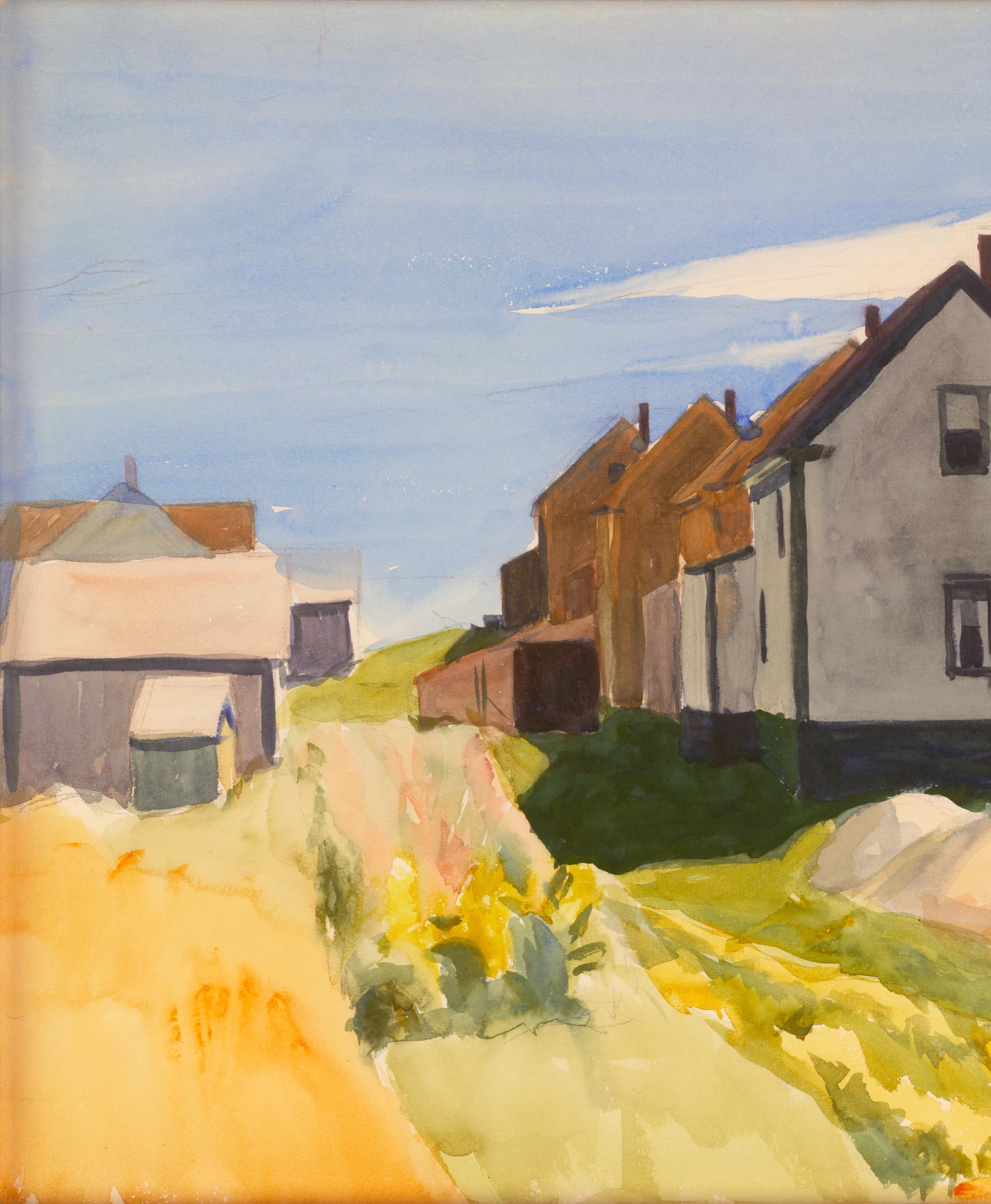 Group Of Houses By Edward Hopper For Sale 2