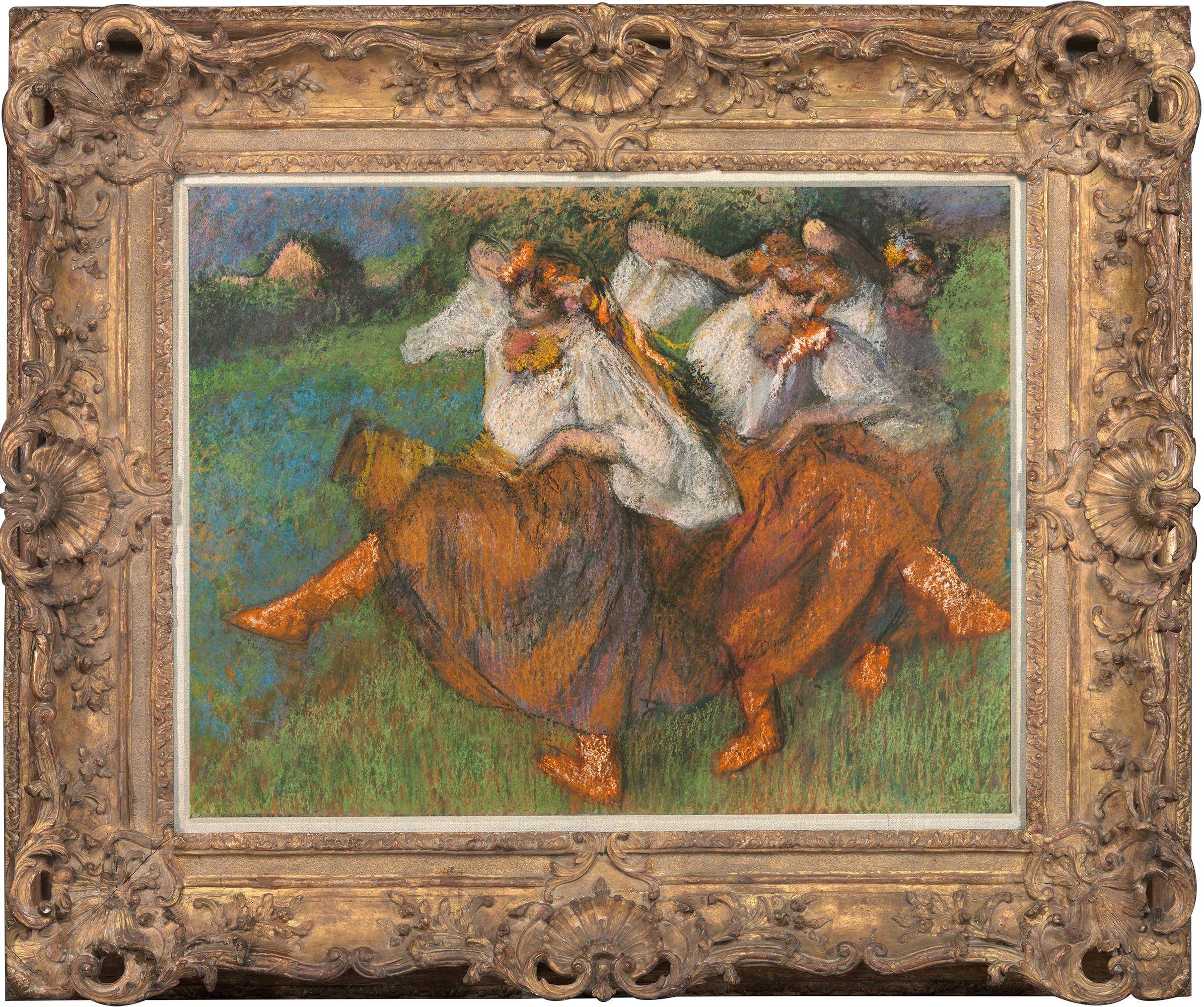 Ukrainian Dancers By Edgar Degas For Sale 1