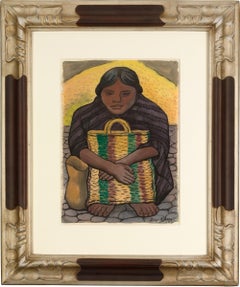 Vendedora By Diego Rivera