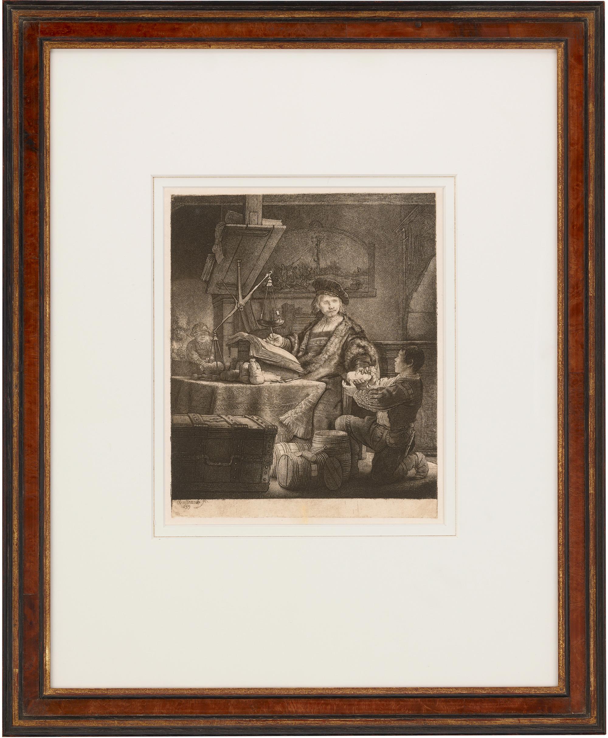 Jan Uytenbogaert, der Goldgewichter von Rembrandt van Rijn 1