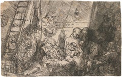 Circumcision in the Stable by Rembrandt van Rijn