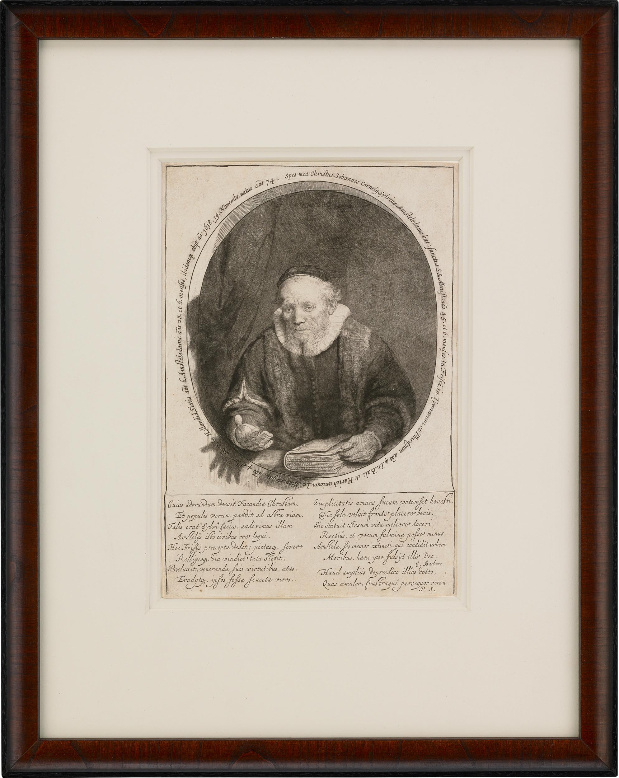 Jan Cornelis Sylvius, Preacher von Rembrandt Van Rijn – Art von Rembrandt van Rijn