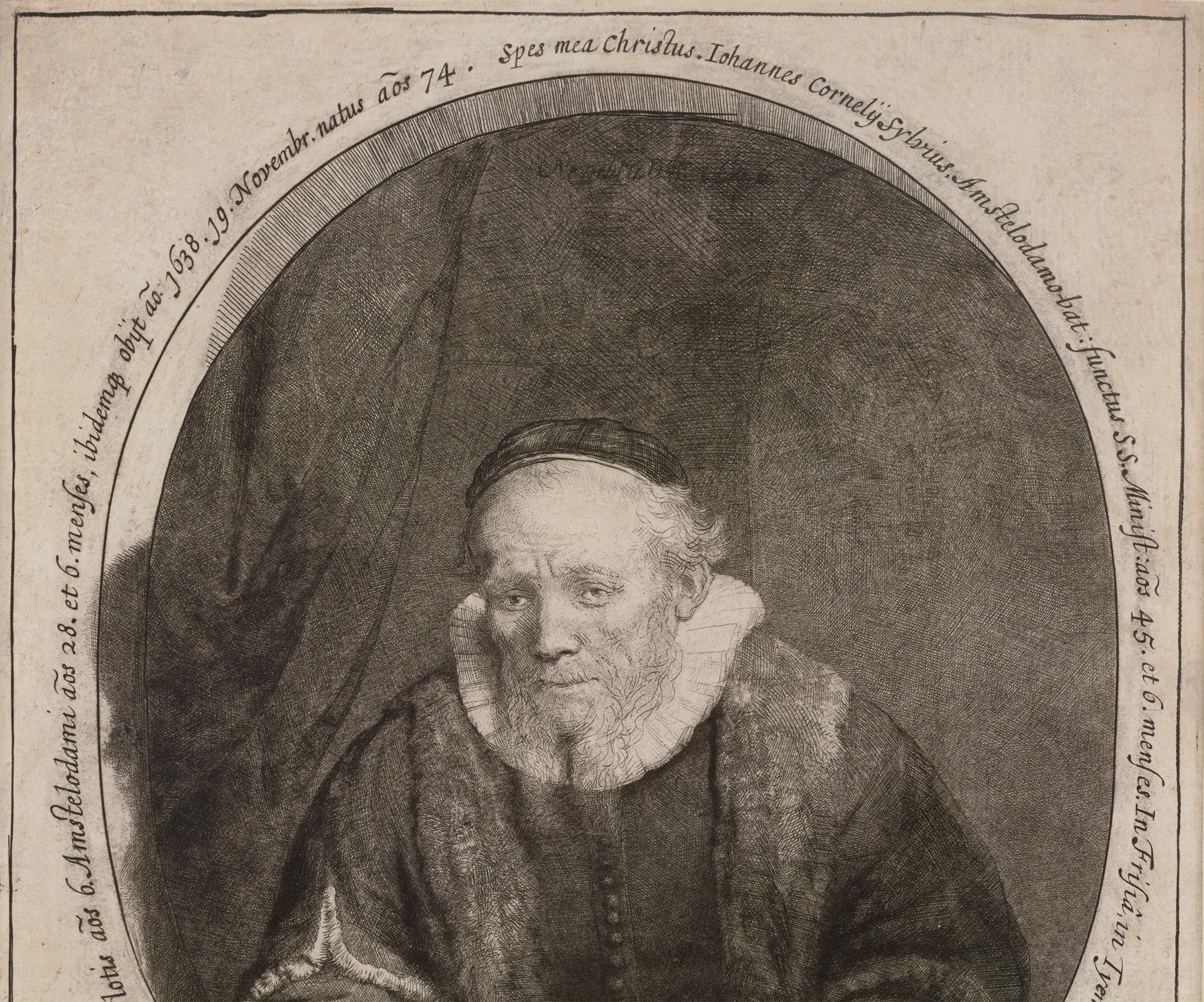 Jan Cornelis Sylvius, Preacher von Rembrandt Van Rijn (Alte Meister), Art, von Rembrandt van Rijn