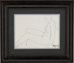 Smiling Nude by Tamara de Lempicka