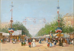 Fête de Neuilly von Eugène Galien-Laloue