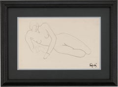 Nu allongé avec bracelet by Tamara de Lempicka